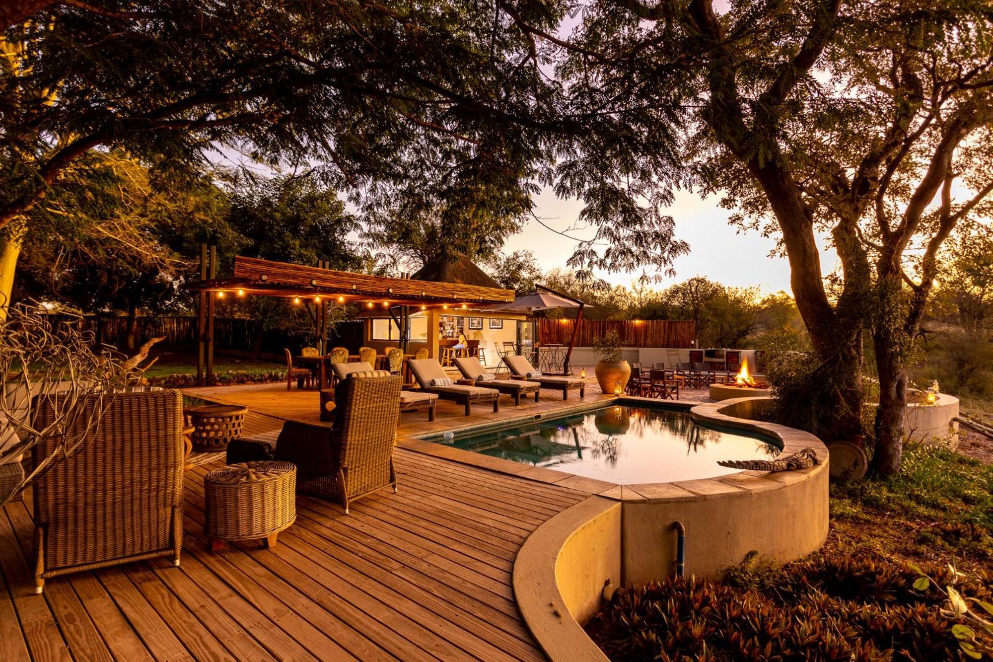 Simbavati Amani Villa privé-wildreservaat Klaserie Buitenkant foto